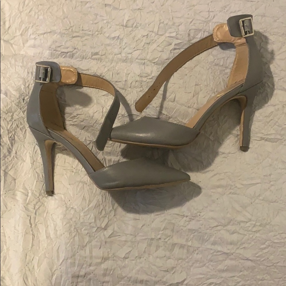 Grey heels